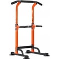 thumbnail image 1 of SOGES Height Adjustable Power Tower Dip Stands Pull up Bar Strength Training for Home Gym Orange, 1 of 8