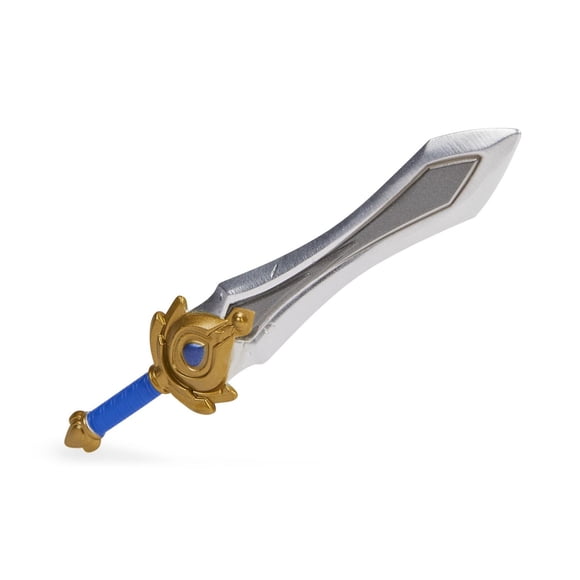 League of Legends, Official Garen’s Sword True Metal Weaponry Collectible with Display Base, First Edition Collectible Grade, Premium Details, Tabletop Size, Ages 12 and Up