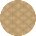 thumbnail image 1 of Ahgly Company Machine Washable Indoor Round Transitional Yellow Orange Area Rugs, 4' Round, 1 of 7