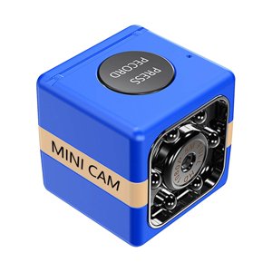 EGNMCR Webcam 1080P HD Caméra intérieure Accueil Caméra de sécurité Enregistrement extérieur Caméra portable La Webcam