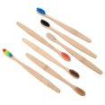 thumbnail image 3 of Flat Toothbrush Homestay Hotel Disposable Original Bbamboo Charcoal Soft Bristle Toothbrushes For Adult, 3 of 5