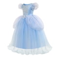 thumbnail image 3 of HAWEE Costume de Princesse pour Filles Robes de Princesse pour Fête d'Halloween Cosplay avec Bandeau Ras-du-Cou Accessoires, 3 of 6