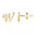 thumbnail image 1 of CHOK Sterling Silver Stud Earrings  14K Gold, 1 of 6