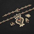 thumbnail image 3 of TIMIFIS Earrings Ladies Fashion Jewelry Set 5 Piece Accessories Gold Jewelry ummer, 3 of 7
