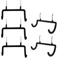thumbnail image 2 of 10 Pcs Crochets Robustes pour Porte-Perceuse à Plaque Perforée, Crochets Doubles pour Porte-Perceuse à Plaque Perforée pour Perceuse, Accessoires, 2 of 6
