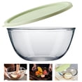 thumbnail image 2 of Binwennn Glass Mixing Bowls Large Glass Bowl With Lid Clear Bowl Glass Serving Bowl Glass Cooking Bowls For Kitchen Bread Storage Dishwasher Freezer And Oven Air Sealed Containers Clothes Container, 2 of 8