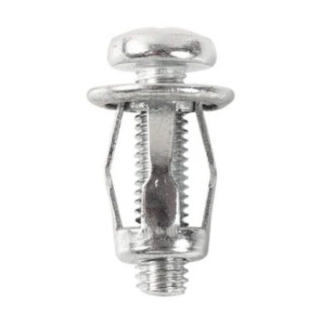Nut Expansion Screw for Gypsum Board and Hollow Walls 10 Pack Iron Lantern Type Riveting Connecting Nut