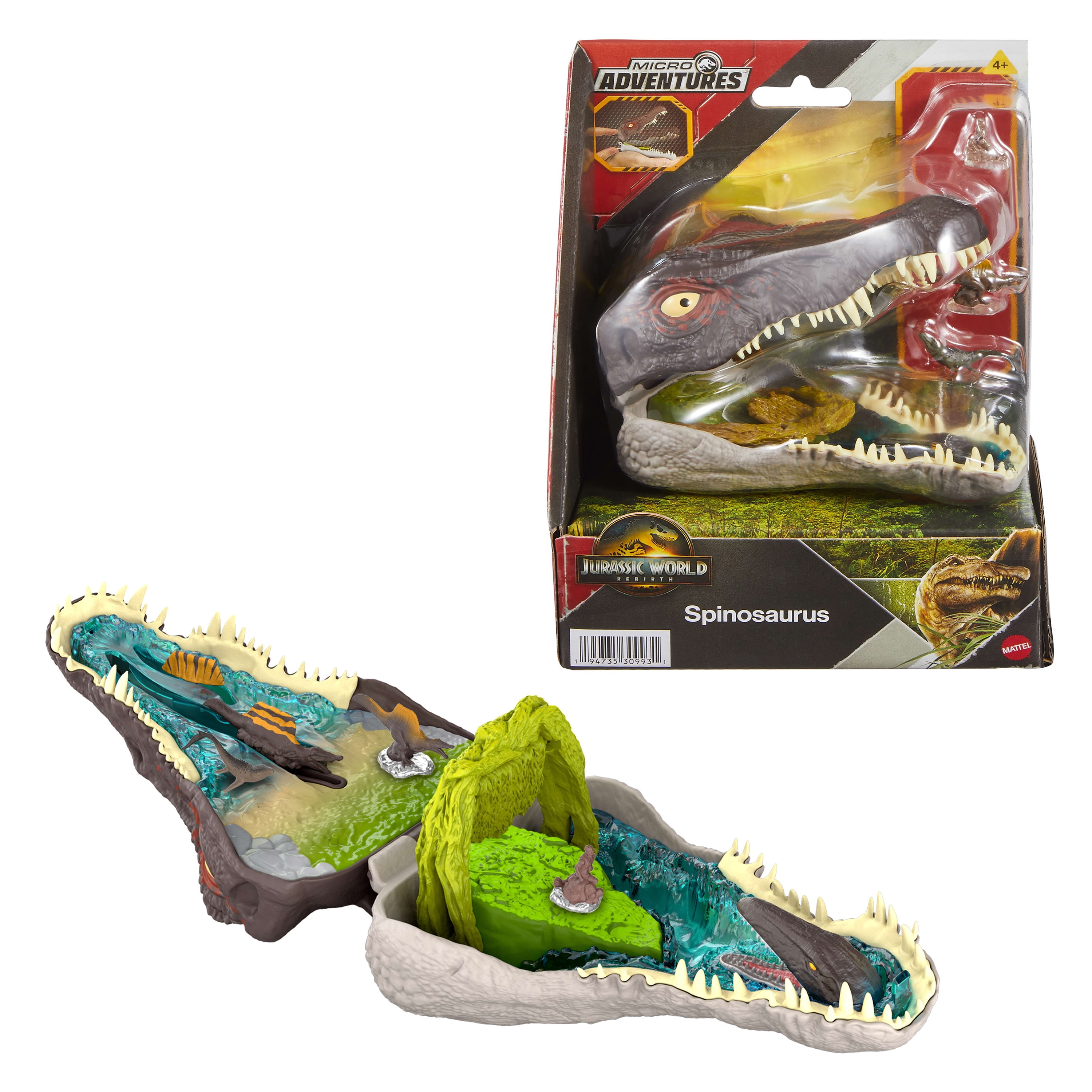 Jurassic World-Coffret Micro Aventures-3 mini-figurines