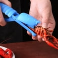 thumbnail image 3 of Crawfish Peeler Tool, 3-Piece Lobster Shelling Clip Set, Seafood Sheller Kitchen Tool, Shrimp Remover Device for Crayfish Back Opening, Home and Restaurant Seafood Dining, 3 of 4
