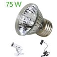 thumbnail image 4 of 4 Piece 75W UVA UVB Reptile Heat Lamp Bulb E26 Base Daylight Basking Reflector Amphibian Terrarium, 4 of 5