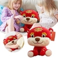 thumbnail image 2 of Tiger Stuffed Animal Zoo Toy Soft Cuddly Doll For Kids Boys Girls Nursery Ar1500m Amp Dolls with Stroller Dolls Cute Shining Light Dolls Adapted Toddler Dolls People Dolls Anatomic Correct Dolls, 2 of 4