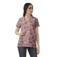 thumbnail image 1 of Moomaya Chemise Tunique Style Enveloppant pour Femmes en Coton Décontracté Col Classique Boutonné, 1 of 6