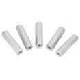 thumbnail image 2 of Nut, Nut Fastening Carbon Steel Long Rod Sleeve Nut With Thread,  Hexagonal For Household Appliances, 2 of 8