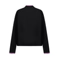 thumbnail image 4 of Doomiva Kids Girls Figure Skating Rhinestones Jackets Athletic Jacket Sweatshirts Ice Skating Gym Training Tops Pink 16, 4 of 5