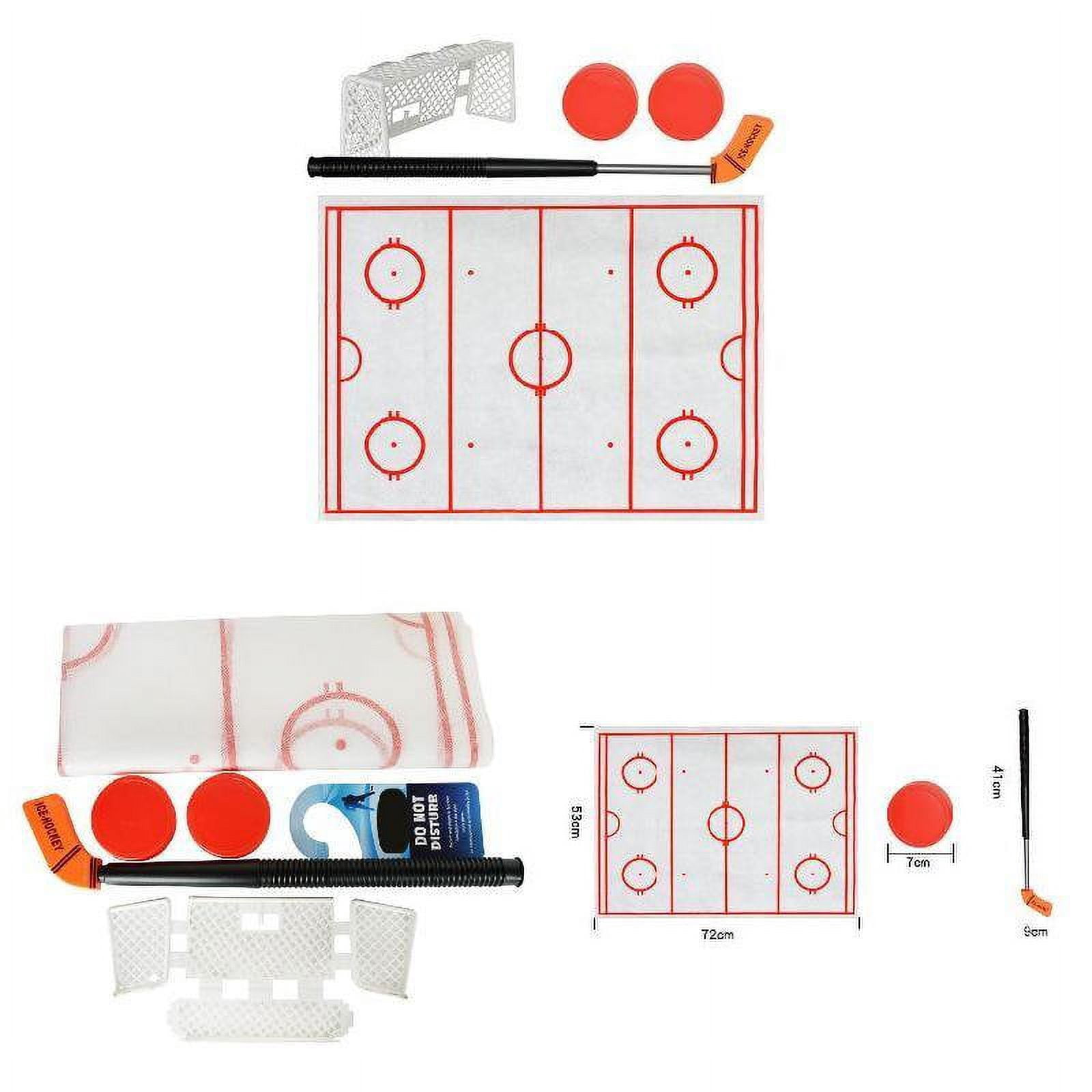 MIJOMA Jeu de toilettes hockey sur glace - Jeu de toilettes - Jeu de toilettes - Cadeau pour homme