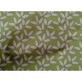 thumbnail image 4 of oneOone Tissu Popeline de Coton Imprimé Feuilles au Mètre 56 Pouces de Large, 4 of 4