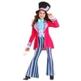 thumbnail image 2 of Girl's Whimsical Mad Hatter Costume, 2 of 6