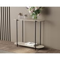 thumbnail image 1 of Premium Console Table for Entryway. Versatile Sofa Table. Stylish and Functional Behind Couch Table. Accent Table Easy to Assemble. Console Table with Storage Shelf. Taupe, 1 of 4