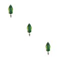 thumbnail image 2 of QualitChoice 1/2/3/5 Fish Lure Artificial Bait 8cm Workmanship Compact Size No Burrs Exquisite Rotating Lures Fishing Tackle Dark Green 3PCS, 2 of 6