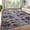 Dark Gray, variant on HOMERRY 9 x 12 Fluffy Area Rug for Bedroom, Fuzzy Shag Area Rug for Living Room Non-Skid Plush Large Rug Shaggy Decorative Accent Rug for Indoor Home Floor Carpet, White