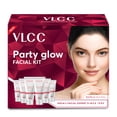 thumbnail image 1 of VLCC Party Glow Facial Kit, Face Cleanser and Scrub, 6 Pc, 1 of 7