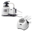 thumbnail image 1 of Intex 2800 GPH Pool Sand Filter Pump w/Krystal Clear Saltwater System, 1 of 12