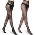 thumbnail image 2 of kurtrusly Collants Résille Aguichant pour Toute Occasion pour des Options de Style Polyvalentes Bas Résille Faciles d'Entretien 4, 2 of 6
