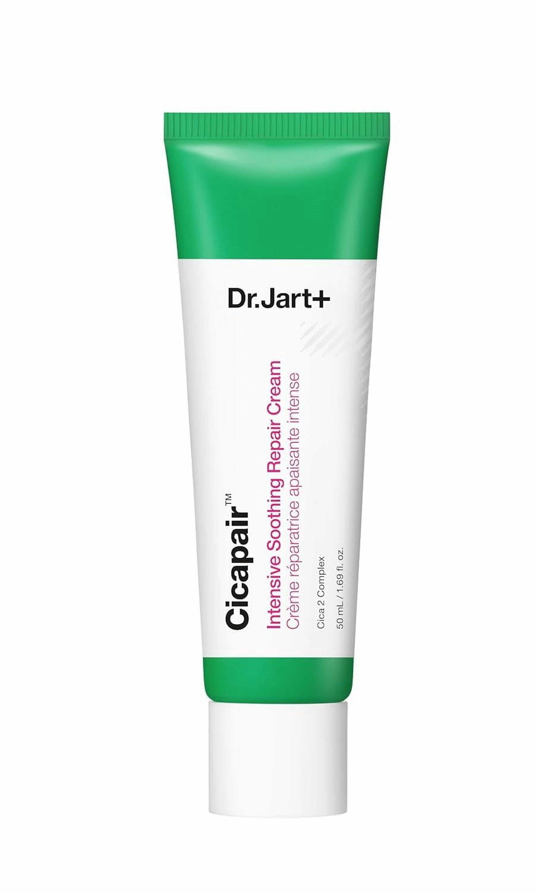 DR.JART+ Cicapair Intensive Soothing Repair Cream 1.69 fl oz (50ml) - Hydrating & Calming Formula for Sensitive Skin, Dermatologist Tested, Paraben-Free, Sulfate-Free