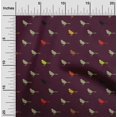 thumbnail image 1 of oneOone Cotton Flex Fabric Artistic Bird Print Sewing Fabric BTY 40 Inch Wide, 1 of 4