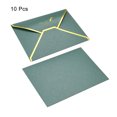 thumbnail image 3 of Unique Bargains Luxury V Flap Invitation Envelopes, Wedding, Green, 10 Pack, 3 of 5