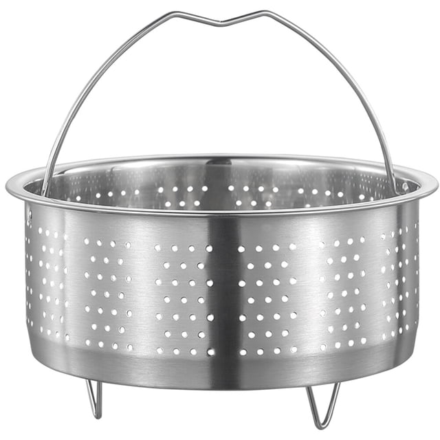 Cuiseur Vapeur de Légumes en Acier Inoxydable avec Panier de Cuisson à la Vapeur Multi-Usage pour 2 Pcs Légumes et Raviolis