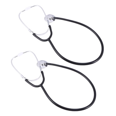 LOVEVER 2 Pcs Stéthoscope Portable Aide Médicale Appareil d'Auscultation pour Étudiant en Médecine