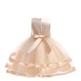 thumbnail image 4 of Robes Fille Robes Enfants Formelles pour Filles Robe Rose Doré Filles Filles Robes Chics Robe pour Filles Mode Filles, 4 of 8
