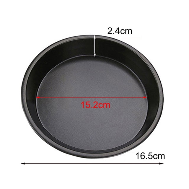 6-10In Microwave Oven Pan Chip Tray Dish Pizza Bacon Baking Non-Stick Cook Tray