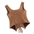 thumbnail image 4 of UPPADA Corset Haut avec Manches en Liquidation, Hauts Corset pour Femmes Steampunk Corset Haut à Lacets Corset Overbust Corset Floral Haut Corset Bustier Haut Mignon Corset Underbust, 4 of 7