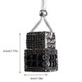 thumbnail image 3 of TIMIFIS Acrylic Bottle Automotive Diamond Perfume Bottle Pendant Car Perfume Bottle Car Pendant Rearview Mirror Car Car Hanging Empty Bottle Other Exterior Accessories, 3 of 7