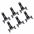 thumbnail image 1 of 6pcs Plastic Easels Plate Holders Display Dish Rack Picture Frame Photo Book Pedestal Stand, 1 of 1
