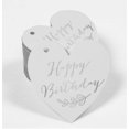 thumbnail image 2 of Inkdotpot Silver Foil Paper Hang Tag Happy Birthday Favor Tag 100 Pieces, 2 of 6