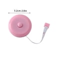 thumbnail image 2 of Yhmxh Gifts for Women & Men,Home Essentials Mini Small Tape Measure Portable Student Meter Ruler Soft Ruler Tape Measure Three Circumferences Legs Waist Chest Measurement Clothes Ruler Meter Ruler, 2 of 3