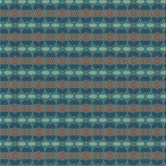 Ahgly Company Machine Washable Indoor Square Transitional Deep-Sea Green Area Rugs, 6' Square