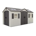 thumbnail image 1 of Lifetime Outdoor Storage Shed, 15' x 8' With Dual Side Entry, 1 of 9