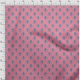 thumbnail image 3 of oneOone Cotton Poplin Fabric Floral Block Printed Craft Fabric BTY 56 Inch Wide, 3 of 4