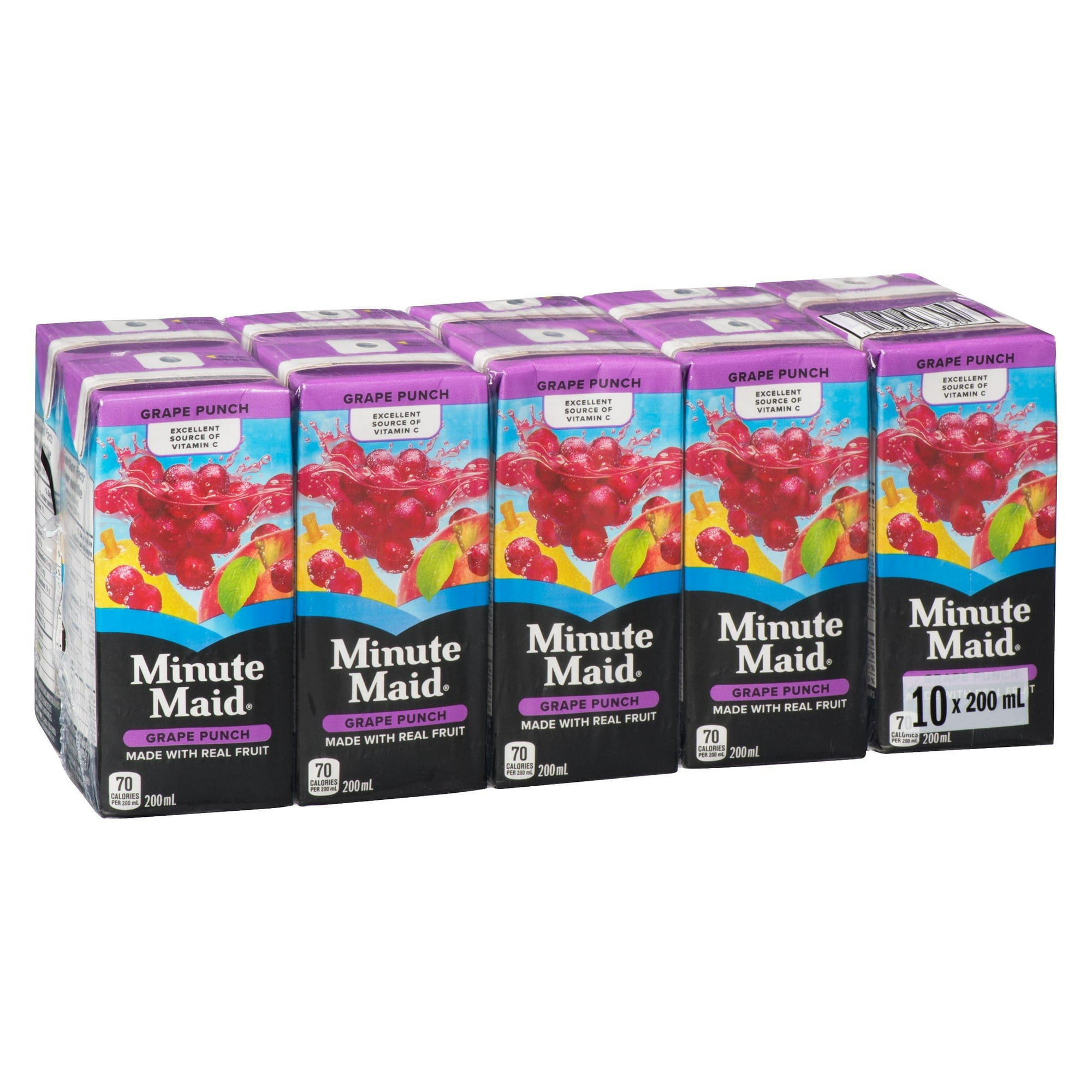 Minute Maid Grape Punch 10x200ml