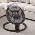 thumbnail image 2 of Evolur SootheSway Swing, Black, 2 of 7
