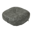 thumbnail image 4 of Maoww Coussin de Sol Rond Pouf Décoratif Gris Adultes Intérieur pour Balcon Extérieur Léger Gris, 4 of 6