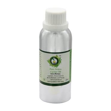 Huile d'Arnica Arnica Montana Huile de Massage à l'Arnica pour les Cheveux pour le Visage pour le Soulagement de la Douleur Pure Naturelle Pressée à Froid 30ml 1.01oz par R V Essential
