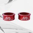 thumbnail image 4 of EeaseCA 4pcs Handlebar Conversion Sheet Increase Shims Clamp 25.4mm to 31.8mm (Red), 4 of 8
