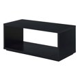 thumbnail image 3 of Convenience Concepts Northfield Table Basse Amiral en Bois Noir, 3 of 3