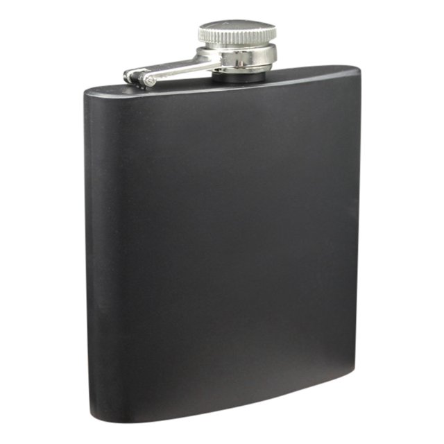 Stainless Steel Pocket Hip Flask Whiskey Liquor Screw 6
