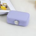 thumbnail image 4 of Double Layer Jewelry Storage Box Organizer Durable High Quality PU Leather Storage Box for Travel and Business Trips, 4 of 4